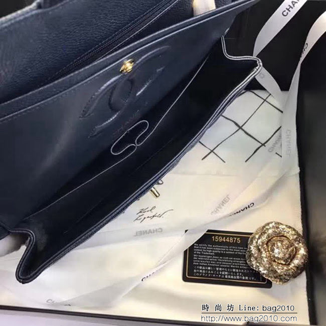 香奈兒CHANEL 升級版A1112全新經典小羊皮金銀鏈條單肩斜挎包 DSC1739